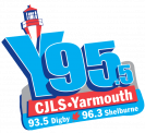 CJLS-FM „Y95” 95.5 Yarmouth, 93.5 Digby, 96.3 Shelburne, NS